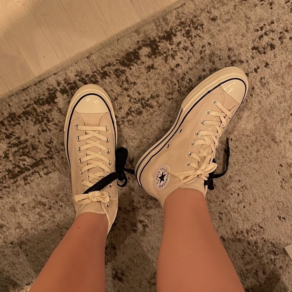 Leather Converse - image 2